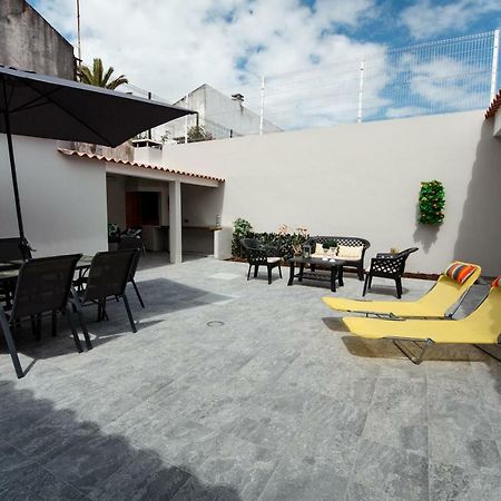 Seaside Azores Villa With Natural Pool, Terrace & Barbecue Capelas Exterior photo