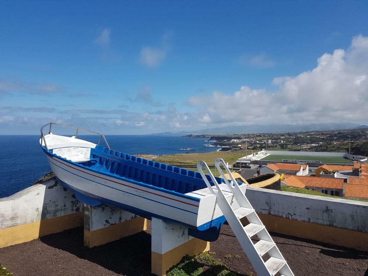 Seaside Azores Villa With Natural Pool, Terrace & Barbecue Capelas Exterior photo