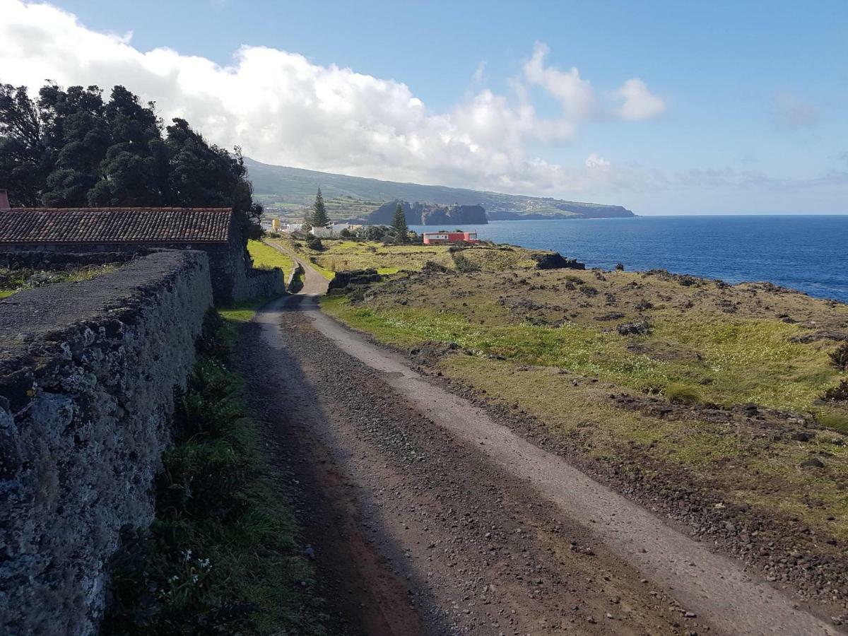 Seaside Azores Villa With Natural Pool, Terrace & Barbecue Capelas Exterior photo