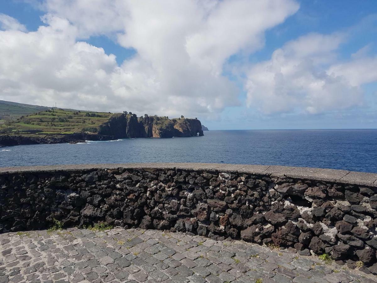 Seaside Azores Villa With Natural Pool, Terrace & Barbecue Capelas Exterior photo