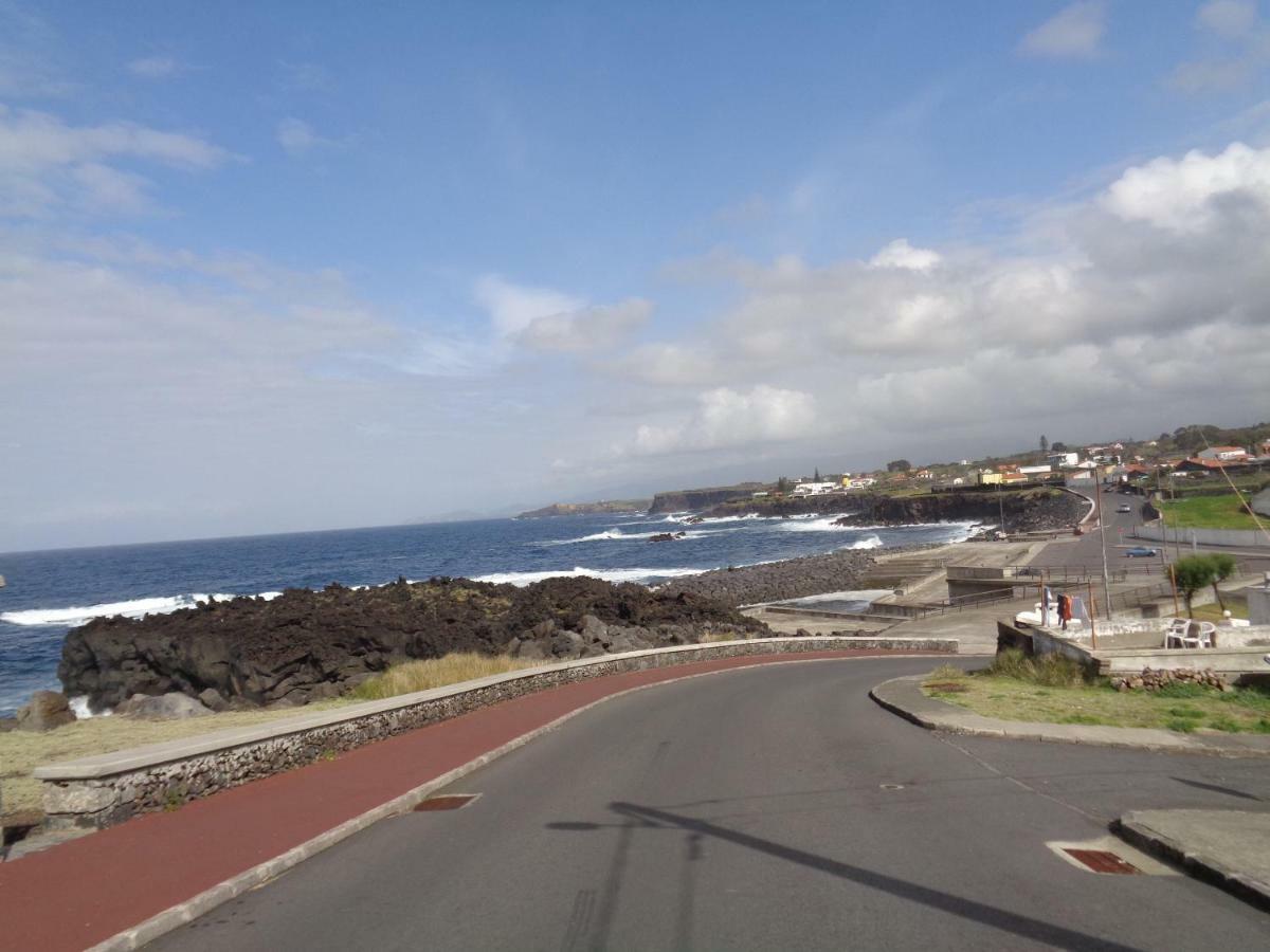 Seaside Azores Villa With Natural Pool, Terrace & Barbecue Capelas Exterior photo