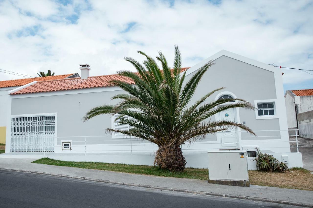 Seaside Azores Villa With Natural Pool, Terrace & Barbecue Capelas Exterior photo